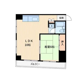 ラッキー浅草橋ビル【5階】の間取り