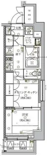 セジョリ南麻布【3階】の間取り