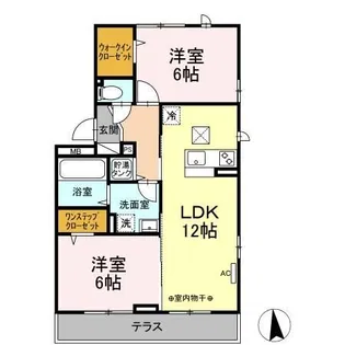 パストラル湘南II【1階】の間取り