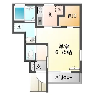 ローズガーデン沖野上 市立大学生にもおススメ【1階】の間取り