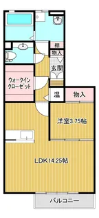 ロイヤルパレス上所II【1階】の間取り