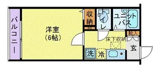 フェリーチェ阿佐ヶ谷V【1階】の間取り