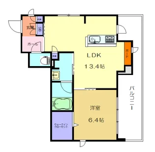 モンターナ浦和美園【3階】の間取り