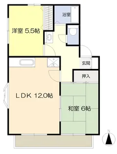 エクセレンスアリーナB棟【2階】の間取り