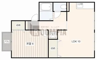 セジュール来夢90【1階】の間取り