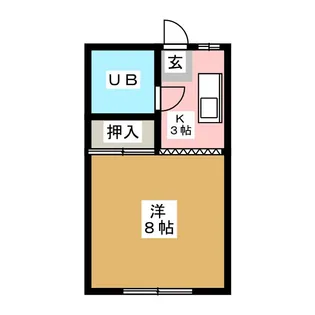 倭グリーンハイツ【1階】の間取り