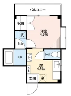 プレシャス・リゾート【1階】の間取り