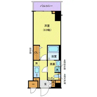 LEXE文京白山【5階】の間取り