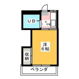 プリティハイツ【2階】の間取り