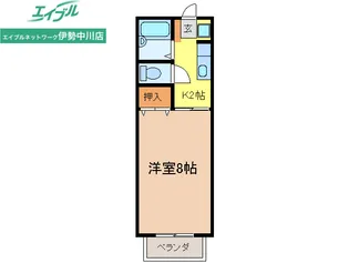 メゾンルミウェール【1階】の間取り