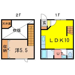 BIELUII【2階】の間取り