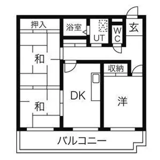 愛知県長久手市上川原【マンション】の間取り