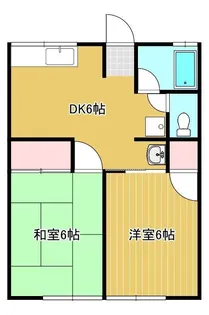 シティハイムフローレンス【1階】の間取り