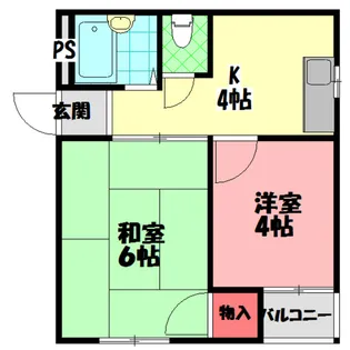 アクティオ大宮【4階】の間取り