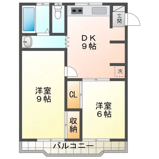 東京都八王子市大和田町6【マンション】の間取り