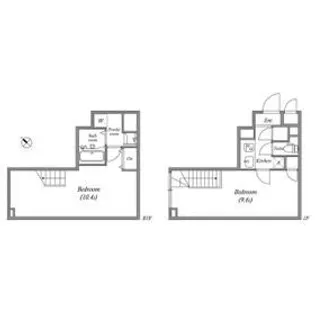 1LDKの間取り画像