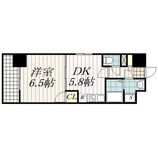 スカール千葉みなと【2階】の間取り