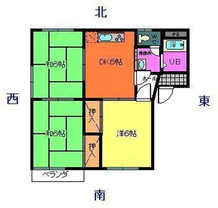 フレグランスサイトウ【2階】の間取り