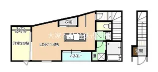Prezia福田【2階】の間取り