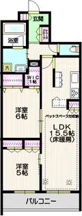 埼玉県さいたま市北区日進町2【マンション】の間取り