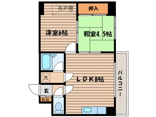 マンション三宅【9階】の間取り