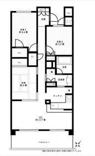 グレーシアヒルズ横浜常盤台【3階】の間取り