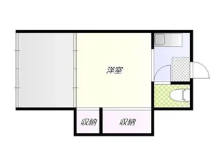 石井荘【1階】の間取り
