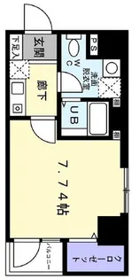 ル シエル ミノワ【7階】の間取り