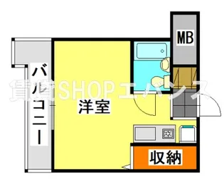 ラレーブ津田沼IV【4階】の間取り
