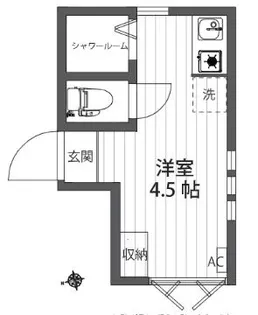 アーバンプレイス方南町駅前【1階】の間取り