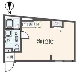 a LATO 世田谷【2階】の間取り