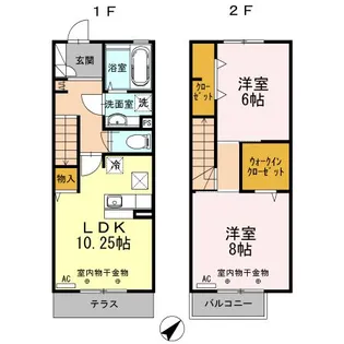 東京都調布市深大寺東町4【一戸建】の間取り