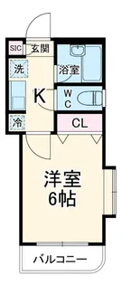 グリーンヒルコープ【4階】の間取り