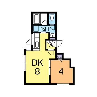 ラフィーネ大通円山(Raffine大通円山)【3階】の間取り