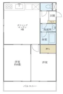 メゾン美羅樹I【2階】の間取り
