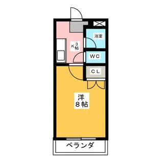 エトワール弐番館【1階】の間取り