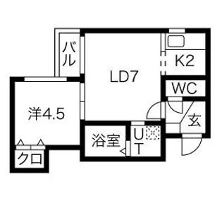 RTII【1階】の間取り