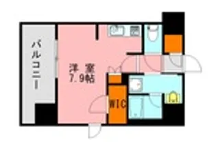 LANDIC M322【14階】の間取り