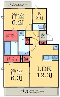 La Crece K【2階】の間取り