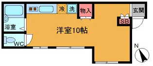 メゾンB・I市川【1階】の間取り