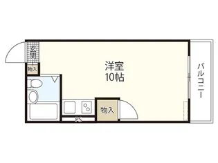 グリーンハイツ草津I【1階】の間取り