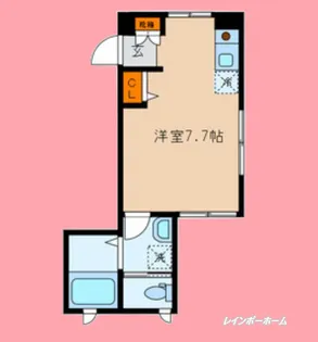 東京都江東区北砂3【アパート】の間取り