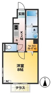 プリマベーラ【1階】の間取り