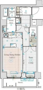 ブライズフォルム墨田【4階】の間取り
