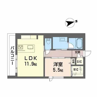 Adimu’s Appearance【1階】の間取り