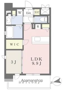 プラシオ箱崎駅前【11階】の間取り