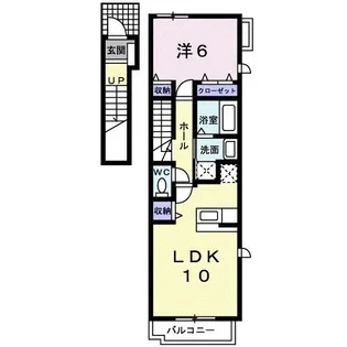 アルドーレII【2階】の間取り