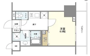 BLESS蔵前【3階】の間取り