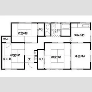 宮城県仙台市青葉区葉山町【一戸建】の間取り