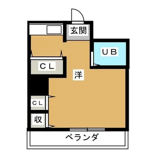 グリーンホーム東京【13階】の間取り